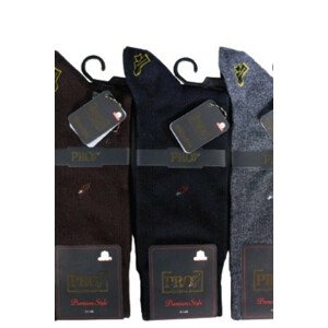 Pánske vianočné ponožky 24903 ABS zmes farieb 41-44