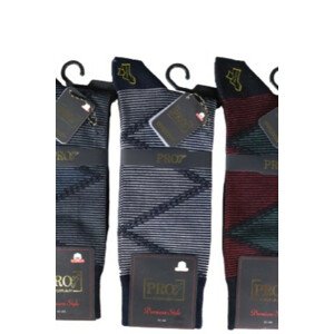 Pánske vianočné ponožky 24902 ABS zmes farieb 41-44