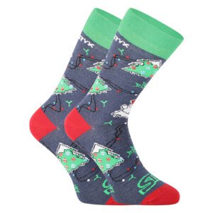 Veselé ponožky Styx vysoké vianoce (H1450) 46-48
