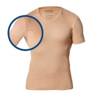 Pánske neviditeľné tričko Covert béžovej (145685-410) L