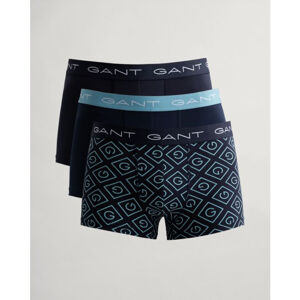 3PACK pánske boxerky Gant modré (902133003-433) XL