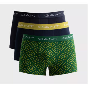 3PACK pánske boxerky Gant viacfarebné (902133003-315) L