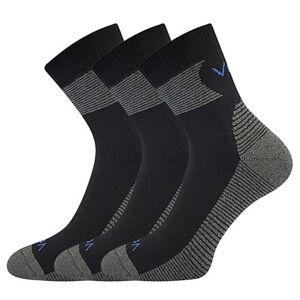 3PACK ponožky VoXX čierne (Prim) S