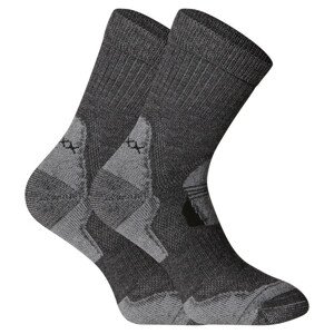 Ponožky VoXX merino tmavo šedé (Stabil) 35-38