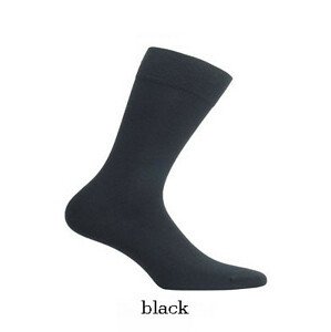 Pánske ponožky W94.017 Elegant - Wola 39-41 černá