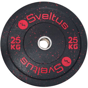 Cvičebné pomôcky Olympic disc bumper 25 kg x1 - Sveltus