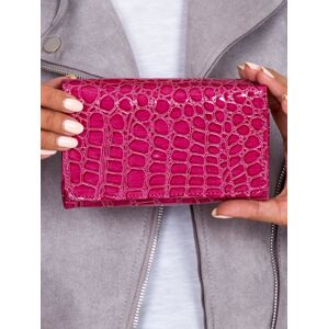 Dámska peňaženka s reliéfom kože G36-1627 - FPrice tmavo ružová jedna veľkosť