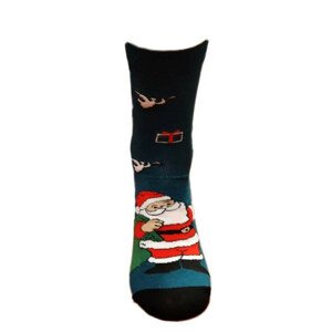 Dámske vianočné ponožky námornej 35-37