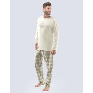 Pánske pyžamo Gino béžové (79121) XL