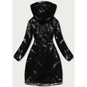 Čierna dámska bunda pre prechodné obdobie (741ART) černá S (36)