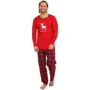 Pánske pyžamo La Penna červené (LAP-K-18004) L