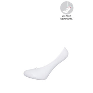 Hladké dámske ponožky baleríny Milena 0491 farba: šedá, veľkosť: univerzálny