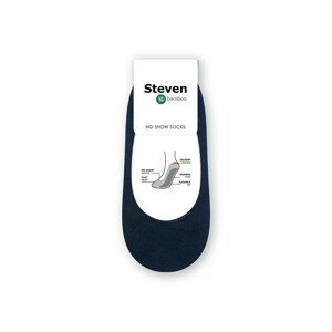 Dámske ponožky baleríny Steven Bamboo art.036 bílá 44-46