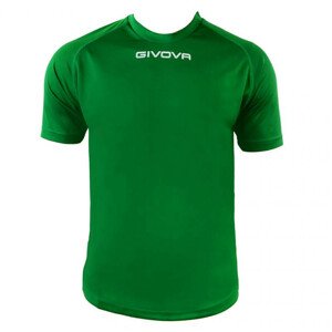Pánske futbalové tričko MAC01 - Givova S tmavo zelená