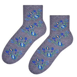 Dámske ponožky 118 M.šedá 38-40