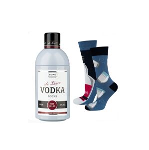 Pánske ponožky Soxo Vodka De Luxe džínovina 40-45