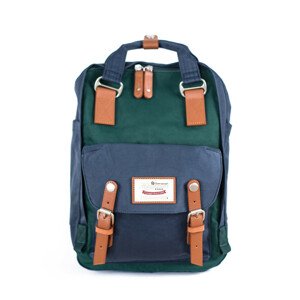 Art Of Polo Backpack tr19593 Navy Blue/Bottle Green Vhodné pre formát A4