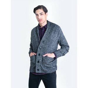 Big Star Cardigan_sweater Sweater 160940 Black Wool-905 XL