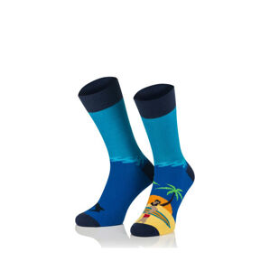 Pánske ponožky Intenso 1603 Casual farba: čierna, veľkosť: 41-43