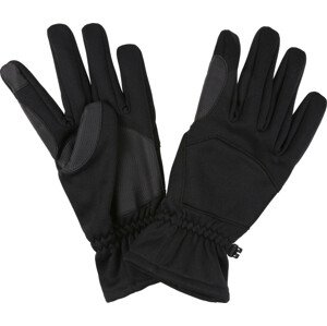 Pánske softshellové rukavice Regatta Rmg027 Softshell Gloves Čierne čierna S