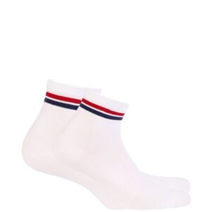 Dámske vzorované ponožky BE ACTIVE biela 36/38