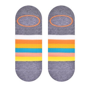 Pánske ponožky MORE 098 MELANŽOVĚ ŠEDÁ 43-46