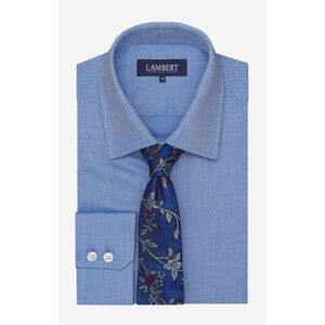 Lambert Shirt LAPARRET0SLF48LB0452 Blue 176-182/38