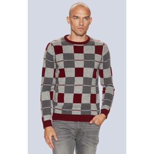 Vistula Sweater VBINACIO0S0000XA9545 Dark Red XL