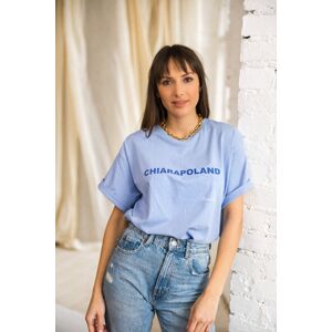 Chiara Wear T-Shirt Thank You Blue OS