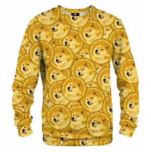 Mr. Gugu & Miss Go Doge Wow Sweater S-Pc2178 Gold 2XL