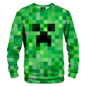 Mr. Gugu & Miss Go Pixel Creeper Sweater S-Pc2357 Green XS