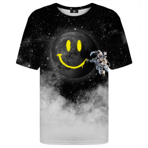 Mr. Gugu & Miss Go Space Smile T-Shirt Tsh2201 Grey XS
