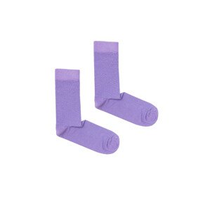 Kabak Ponožky Classic Ribbed Lilac 42-46