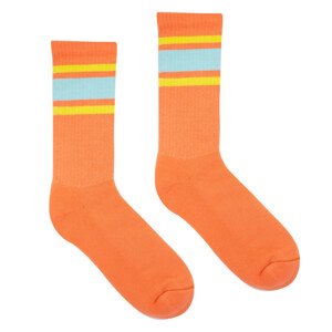 Kabak Ponožky Sport Stripes/Orange