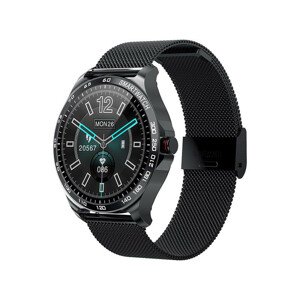 Chytré hodinky Garett Women Maya čierne, oceľové NEUPLATŇUJE SE
