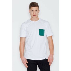 Pánske tričko - V002 - Visent - White L