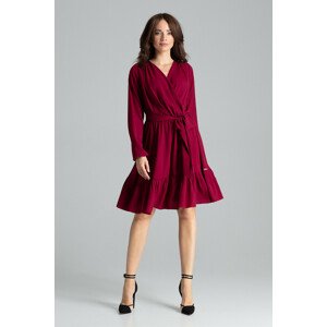 Lenitif Dress L053 Deep Red XL