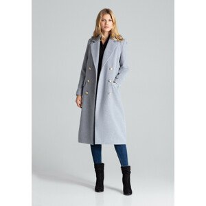 Dámsky kabát Figl Coat M681 Grey L
