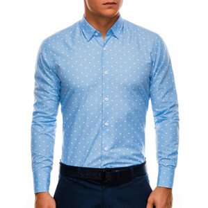 Ombre Shirt K463 Light Blue XL