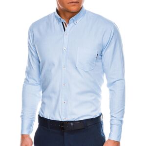 Ombre Shirt K490 Light Blue XL