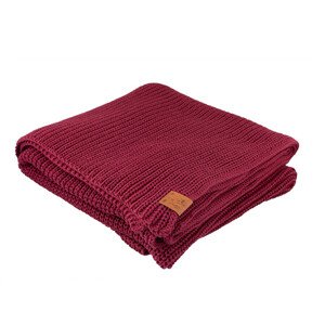 Kabak Blanket Burgundy-30036D 150x180/150x210