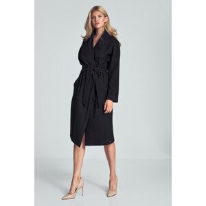 Dámsky kabát Figl Coat M713 Black L/XL