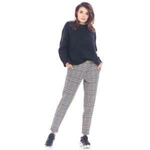 Awama Trousers A365 Navy Blue M