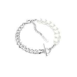 Giorre Bracelet 34707 Silver/White veľkosť: OS