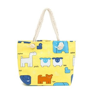 Dámska kabelka Art Of Polo Bag Tr15136 Yellow/Multicolour Vhodné pro formát A4