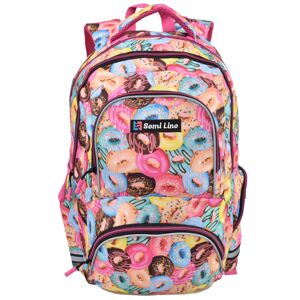 Semiline Backpack J4675-4 Multicolour 47 cm x 31 cm x 17 cm