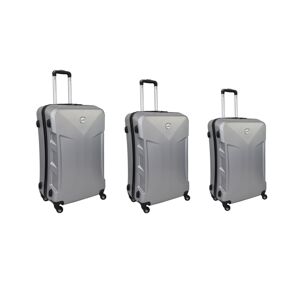 Semiline Suitcase Set NS07-1 Grey 20"24"28" veľkosť: 20"24"28"