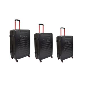 Semiline Suitcase Set NS08-8 Black 20"24"28" veľkosť: 20"24"28"