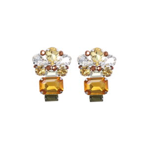 Tatami Earrings We1747Y Yellow OS