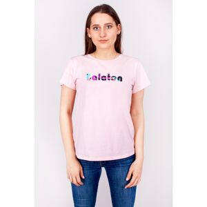 Yoclub Cotton T-Shirt Short Sleeve PK-015/TSH/WOM Pink L